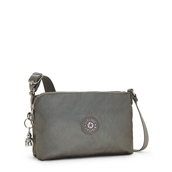 Bolsos Cruzados Kipling Boyd Metallic Greyl | MX 1094CT